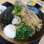 立花流麺打ち研究会 - なすぶっかけうどん　600円（税込）