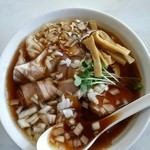 ラーメン爺 - 爺ラーメン＋ワンタン