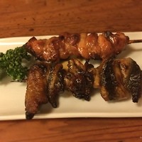 うなぎ 久保田 - 肝焼き・焼き鳥の盛り合わせ