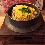 余志屋 - 15/4　鯛と筍とお豆の釜飯