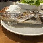 亀の井ホテル 奥日光湯元 - 料理写真:鮎の塩焼き食べた。ちゃんとしてた。