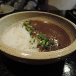 炭火焼酒亭ローリンストーン - ローリンカレー仔羊の特製カレーライス　ズームアップ
