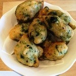 ピッツェリアベアトリーチェ - 青のりのモチモチゼッポリーネ