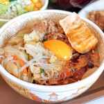 すき家 - 料理写真:月見すきやき牛丼