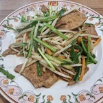 餃子の王将 - 料理写真:ニラレバ炒め
