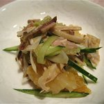 北京遊膳 - ●大根とクラゲの和え物（前菜）