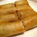 北京遊膳 - ●野菜入り春巻き