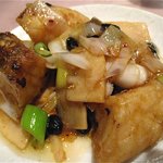 北京遊膳 - □真鯛の豆板醤炒め