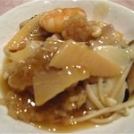 北京遊膳 - □取り分けたところ