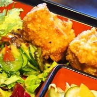 中国料理 青冥 - スペシャル定食（唐揚げ、サラダ）
