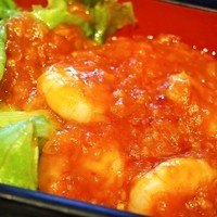 中国料理 青冥 - スペシャル定食（海老のチリソース煮）