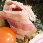 縁 - 濃厚玉子と比内地鶏の油そば 2015年４月