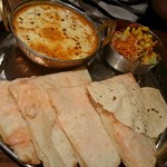 本格インド料理 MINA - エビ焼きチーズカレーセット