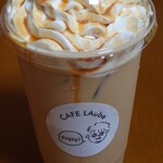 Cafe LAube - ドリンク写真:キャラメルラテ(ICE)700円+Lサイズ100円
