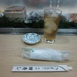 鯉寿司 - ウーロン割り￥500 （2015.05）