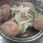 アンティコ ジェノベーゼ - グリーンオリーブの肉詰めパン粉揚げアスコリ風