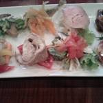 アンティコ ジェノベーゼ - ワインセット 冷菜8種盛り