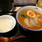 Tantan No Sato - ランチタイムは、ご飯と半煮玉子サービス