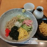 蕎麦匠 ほりた - 料理写真:冷やしたぬき蕎麦