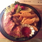 おつまみステーキ！