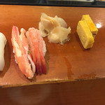 千代鮨 - タラバ、南蛮エビ、たまご　極み
