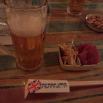 ビールとお通し！