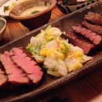 Gyuutan Sumiyaki Rikyuu - 牛たん食べ比べセット ¥-2500