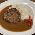 ガスト - 料理写真:チーズINハンバーグカレーライス