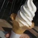 道の駅 みたら室蘭 - ソフトクリーム(バニラ)２６０円