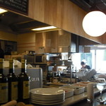 ANTICA OSTERIA Dal POMPIERE - カウンター