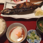 Robata Kaba - トロ鯖炭火焼定食