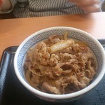 吉野家 - 牛丼並盛３８０円つゆだく