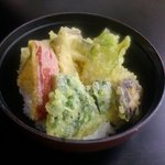 washokuresutorammiyoshi - 野菜天丼880円（税込）