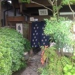 薮蕎麦 宮本 - お店の入り口