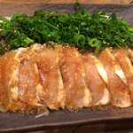 北海道十勝新得町 塚田農場 - じとっこたたき ネギまみれ