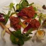 代官山ASO チェレステ - メジマグロのカルパッチョと季節野菜のクスクス 菜園風