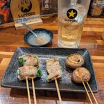 串鳥 - 料理写真:乾杯(*´ω`)o∪