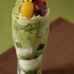 ピエモンテ - 辻利の抹茶パフェです。