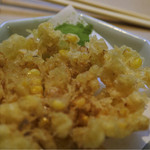 割烹くずし 徳多和良 - 15/5月 コーンのかき揚げ