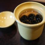 やまぐち - ＜2015年5月＞新しょうがのパンナコッタに黒豆が乗っかって。