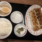 餃子の王将 - 料理写真:餃子定食(餃子 よくやき)