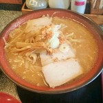 盧山 - 味噌ラーメン　2015/5/12ver