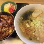 波仁 - 塩＋ミニ肉丼