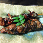 石ばし - 焼串2種(肝焼き、中落ち)：1,600円