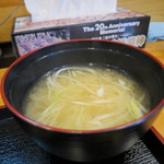 銀の舞 - Ｂﾗﾝﾁ（シジミの味噌汁）（2015年5月）