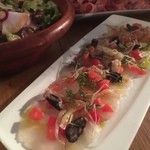 オステリア・ジーロ - 真鯛のカルパッチョ