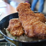 わだ泉 - 醤油カツ丼