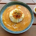 ほんたき寺巣 - ほんたき薬膳カレー＋揚玉葱