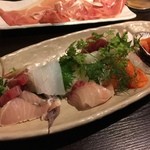創作厨房 ばんめし屋 - ちょいちょい盛り（刺身盛り合わせ１人前）