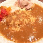 ellie - カレーランチ 500円 のチーズ、豚しゃぶ、ラタトゥイユトッピング